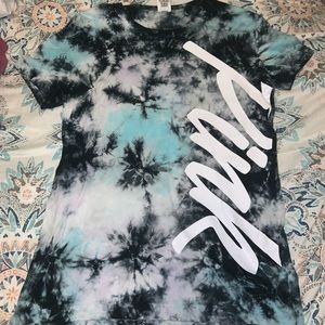 Tie-dye pink women’s shirt